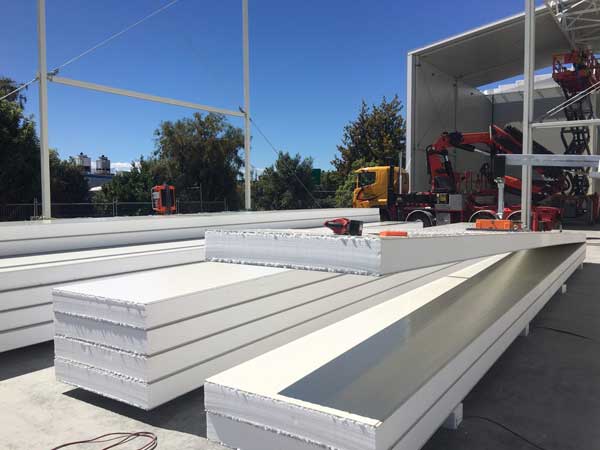 Coldstore insulated panels